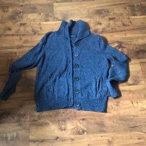 Karen scott button up sweater